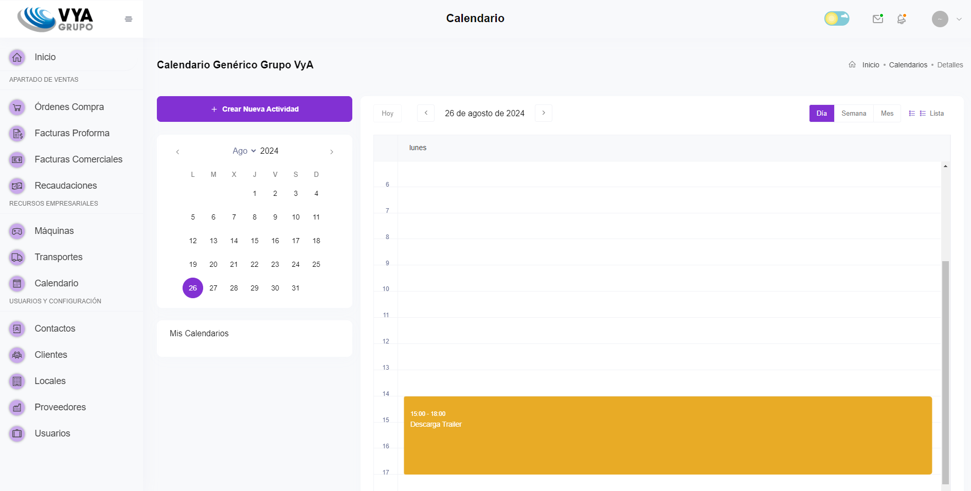 Imagen del proyecto App Grupo VyA